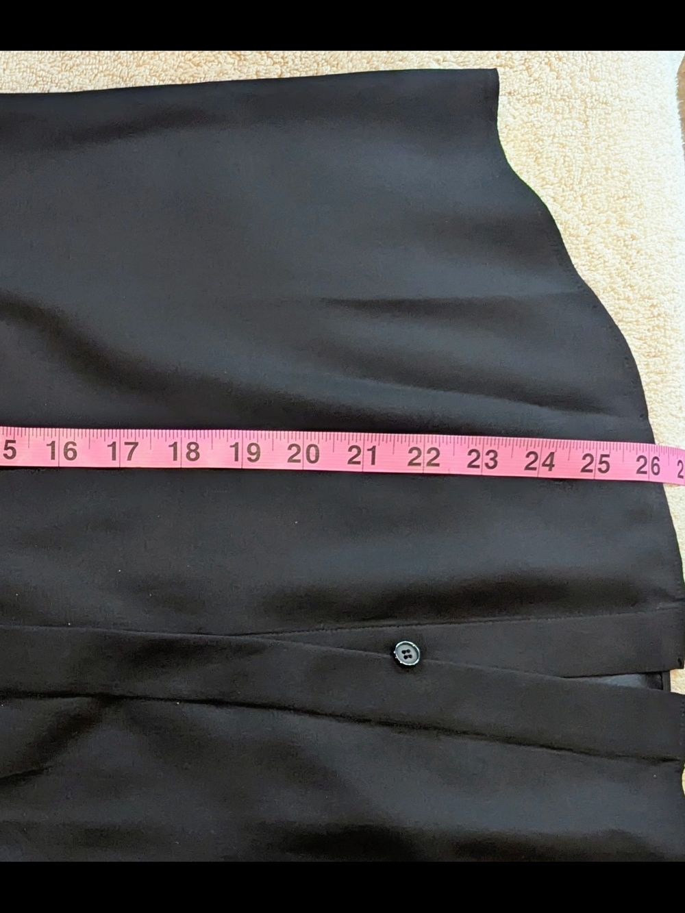 $70 Lafayette 148 Size S New York Black Beaded Collar Silk Blouse Pristine EUC - Picture 6 of 7